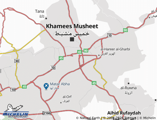 Carte MICHELIN al-Rawdah - ViaMichelin