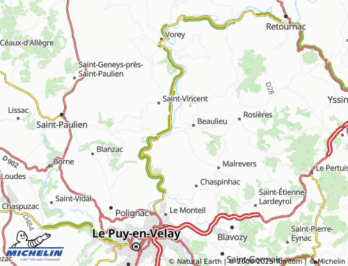 MICHELIN Les Longes map - ViaMichelin