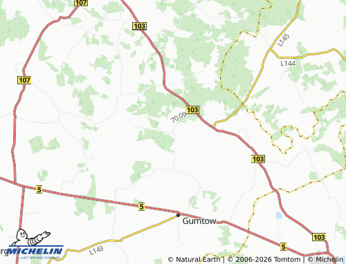 MICHELIN Dannenwalde map - ViaMichelin