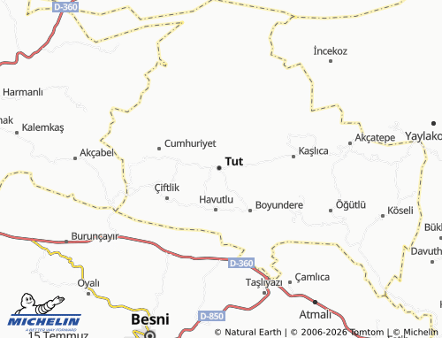 MICHELIN Fethiye map - ViaMichelin