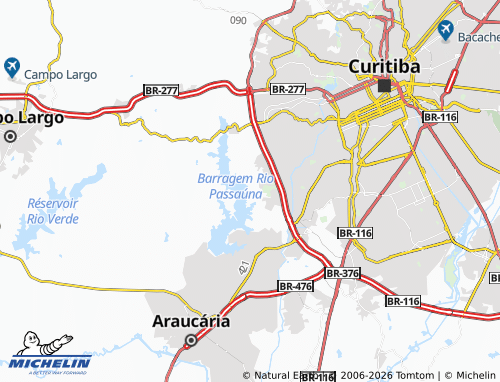 Mappa MICHELIN São Miguel - ViaMichelin