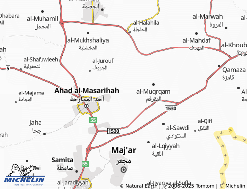 MICHELIN Al Minjarah map - ViaMichelin