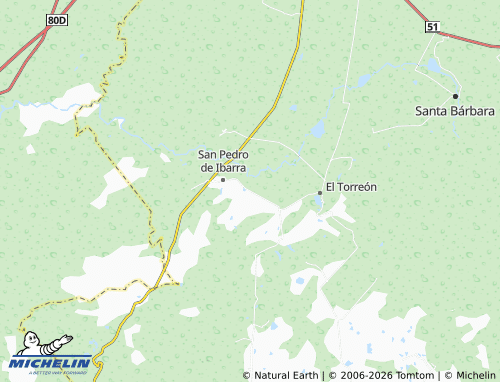 Mappa MICHELIN Santa Regina - ViaMichelin