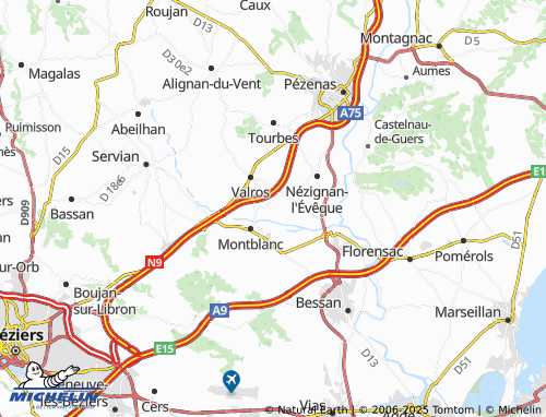 MICHELIN-Landkarte L'Argentière - ViaMichelin