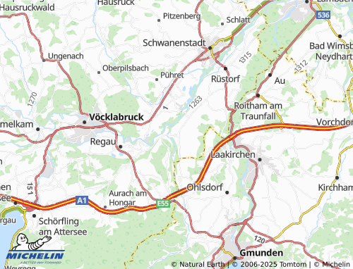 MICHELIN-Landkarte Sicking - ViaMichelin