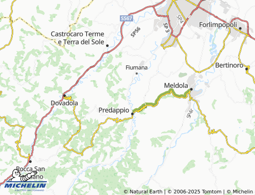 MICHELIN Trivella map - ViaMichelin