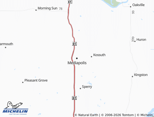 Mappa MICHELIN Mediapolis - ViaMichelin