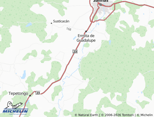 Mapa MICHELIN Ignacio Allende, Santa Fe - ViaMichelin