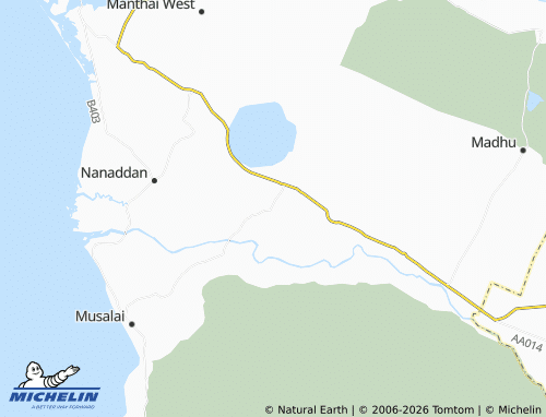Mapa MICHELIN Sirukkandal - ViaMichelin