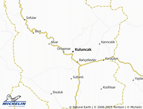 MICHELIN Yeni map - ViaMichelin