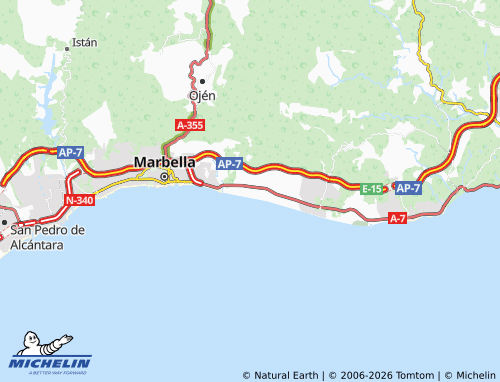 Mappa MICHELIN Los Monteros - ViaMichelin