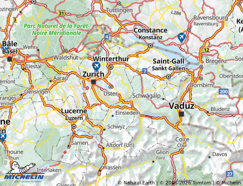 Mappa MICHELIN Hinwil - ViaMichelin