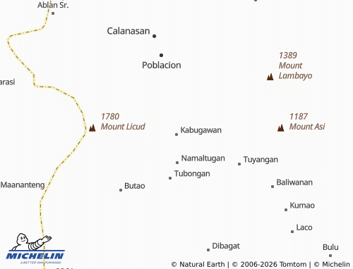 MICHELIN Kabugawan map - ViaMichelin