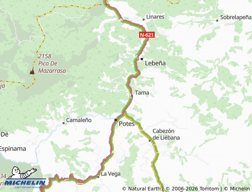 Mapa MICHELIN Armaño - ViaMichelin
