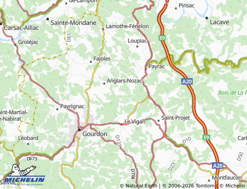 Mappa MICHELIN Revers - ViaMichelin