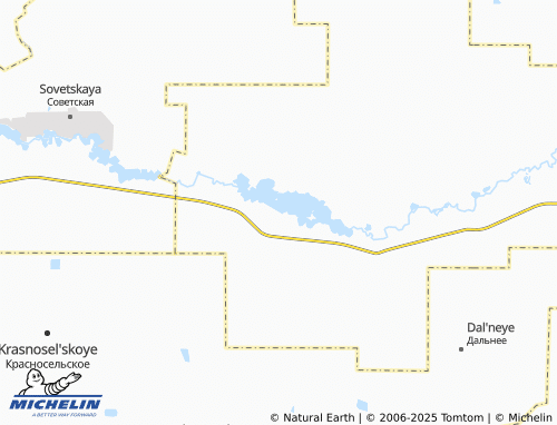 MICHELIN Vedenyapin map - ViaMichelin
