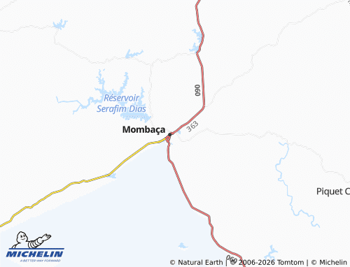 Mappa MICHELIN Vila Betânia - ViaMichelin