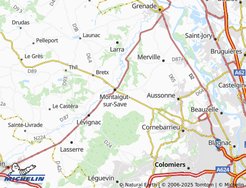 Mapa MICHELIN Maurous - ViaMichelin