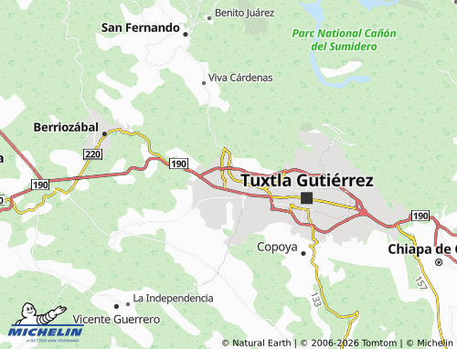 MICHELIN Tres Marías map - ViaMichelin