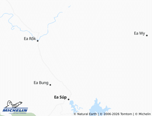 MICHELIN Cư KBang map - ViaMichelin