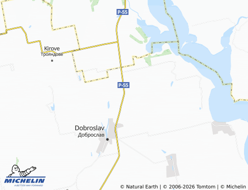 Mapa MICHELIN Zorynove - ViaMichelin
