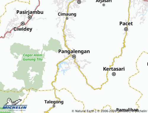 Mapa MICHELIN Pangalengan - ViaMichelin
