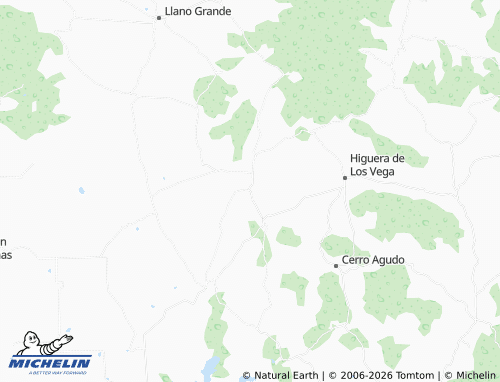 MICHELIN-Landkarte Mazate de los Sánchez - ViaMichelin
