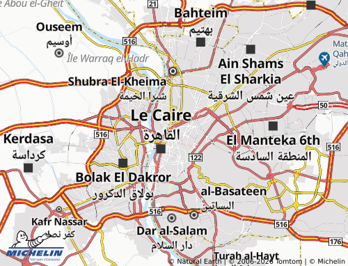Mapa MICHELIN al-Qabeelah - ViaMichelin
