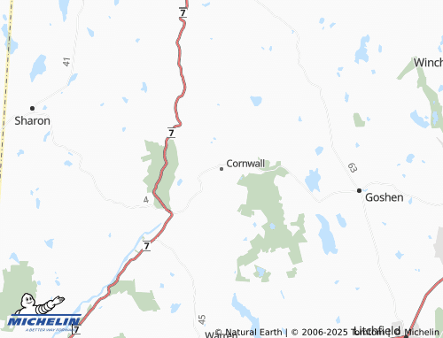 MICHELIN Cornwall map - ViaMichelin