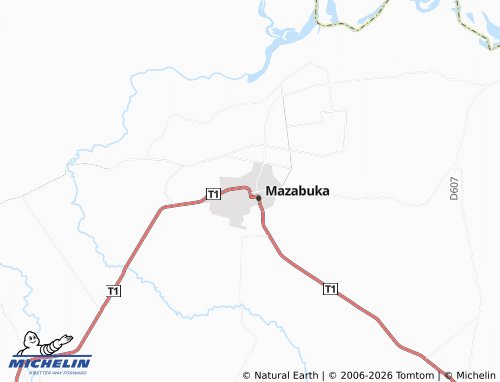 Mapa MICHELIN Ndéké - ViaMichelin