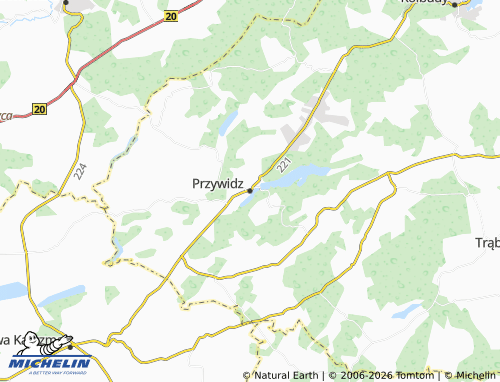 Mapa MICHELIN Przywidz - ViaMichelin