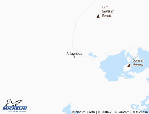 Mappa MICHELIN Al Jaghbub - ViaMichelin