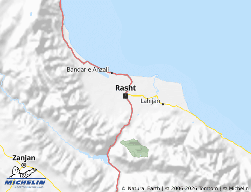 Kaart MICHELIN Gilan - ViaMichelin