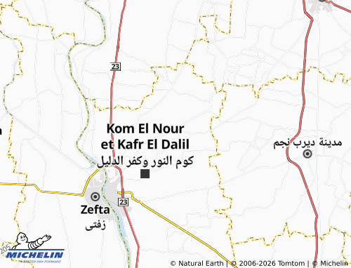Mapa MICHELIN al-Bouha - ViaMichelin