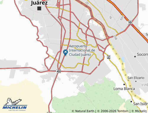 Mappa MICHELIN Paseos del Alba - ViaMichelin