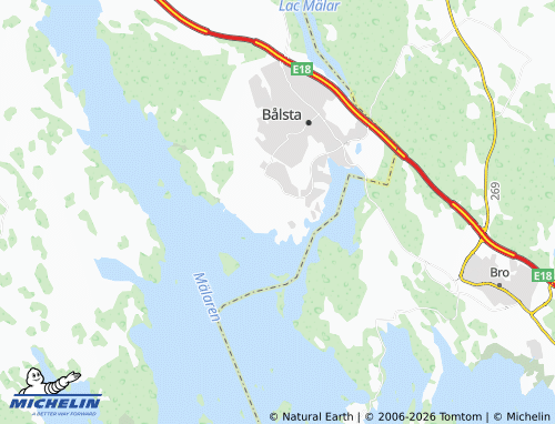 MICHELIN-Landkarte Råby - ViaMichelin