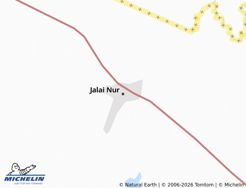 MICHELIN Jalai Nur map - ViaMichelin