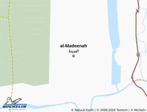 MICHELIN Al Midaina map - ViaMichelin