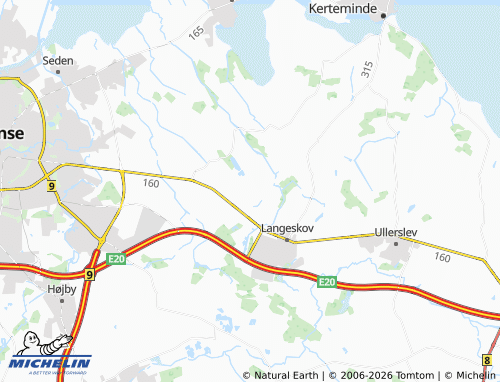 Mappa MICHELIN Birkende - ViaMichelin
