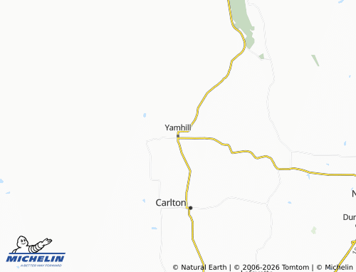 Mapa MICHELIN Yamhill - ViaMichelin