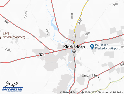 MICHELIN Meiringspark map - ViaMichelin
