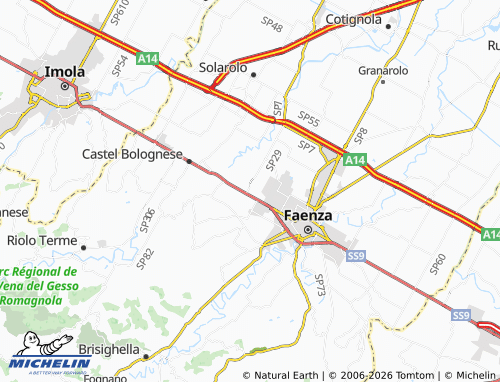 MICHELIN Pieve Ponte map - ViaMichelin