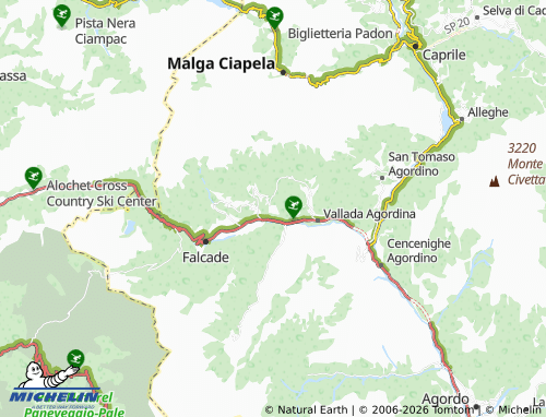 MICHELIN Fregona map - ViaMichelin
