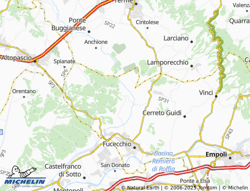 MICHELIN Massarella map - ViaMichelin
