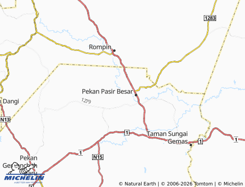 MICHELIN Kampung Kurnia Diraja map - ViaMichelin