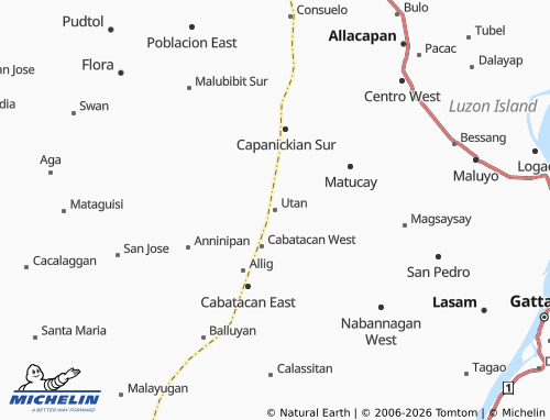 Mappa MICHELIN Utan - ViaMichelin