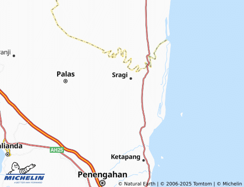 MICHELIN Kedaung map - ViaMichelin