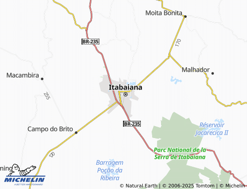 MICHELIN Centro map - ViaMichelin