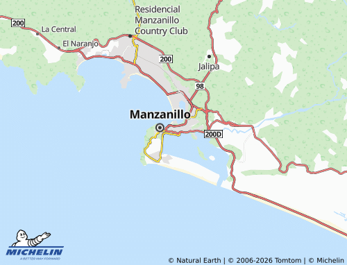 MICHELIN-Landkarte Punta Chica - ViaMichelin