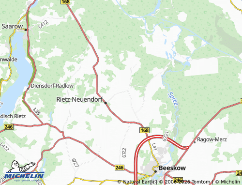 Carte MICHELIN Görzig - ViaMichelin